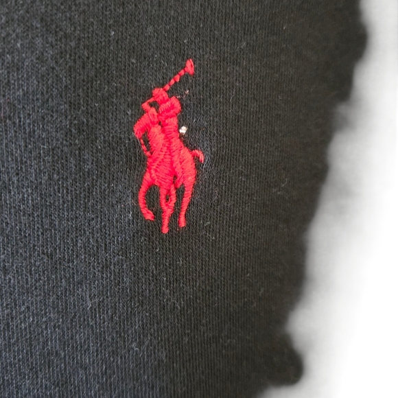 Polo Ralph Lauren Mens Black Short Sleeve Big Tall Polo Shirt 3XB 3G - Picture 4 of 8